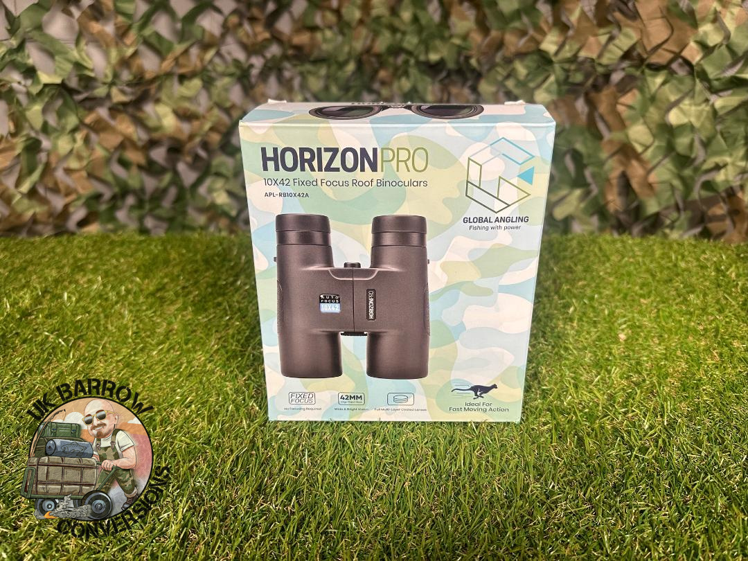 Global Angling Horizon Pro 10x42 Fixed Focus Binoculars Multi Coated Lens - Image 2