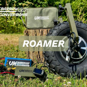 UKBC Premium Complete Electric Power Barrow Wheel Conversion Kit For Carp Porter Roamer