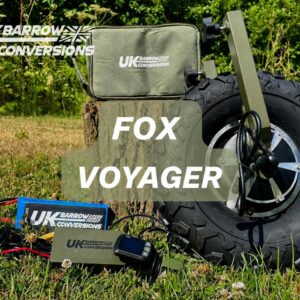 UKBC Premium Complete Electric Power Barrow Wheel Conversion Kit For Fox Voyager